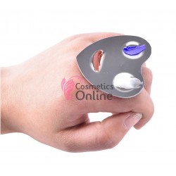 Inel metalic cu suport pentru mixare MX06 in forma de inima